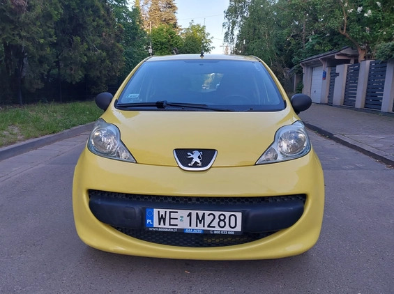 Peugeot 107 cena 7600 przebieg: 94600, rok produkcji 2007 z Warszawa małe 29